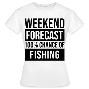Pêche Pêche Pêche - T-shirt Femme - blanc - Devant - AI Model Female 172 dark (172cm)