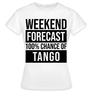 Tango Tango Tango - Frauen T-Shirt - Weiß - Vorne - AI Model Female 172 dark (172cm)