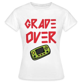 Game Over: Abschluss gewonnen! - Frauen T-Shirt - Weiß - Vorne - AI Model Female 172 dark (172cm)