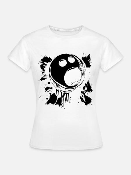 Bowlingkugel - Frauen T-Shirt - Weiß