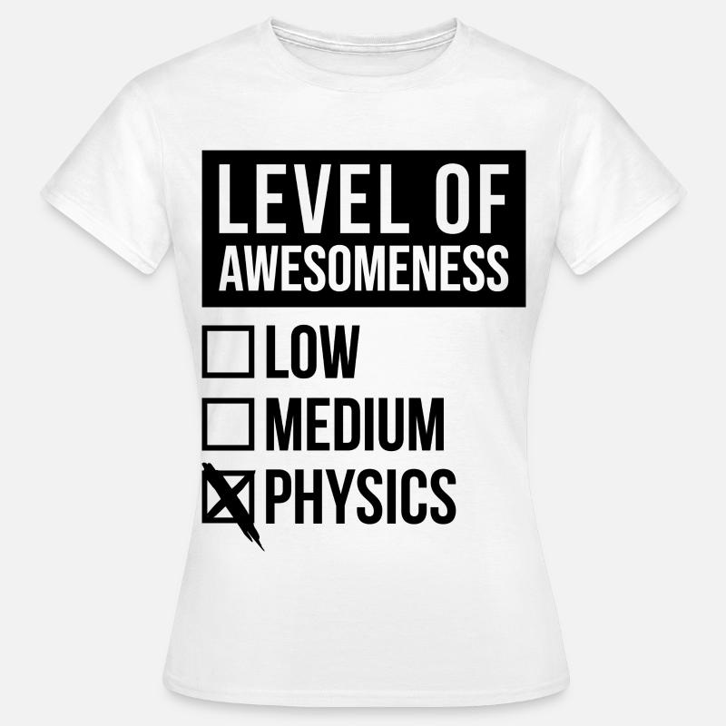 Physics - Women's T-Shirt - white