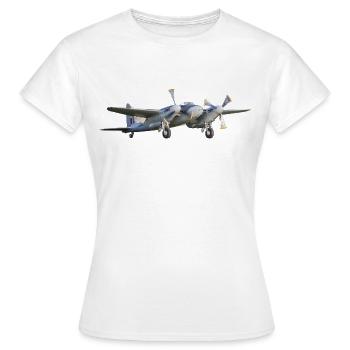 Moustique - T-shirt Femme - blanc - Devant - AI Model Female 172 dark (172cm)