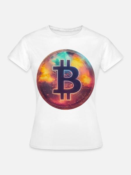 Spectacular Bitcoin - Women's T-Shirt - white