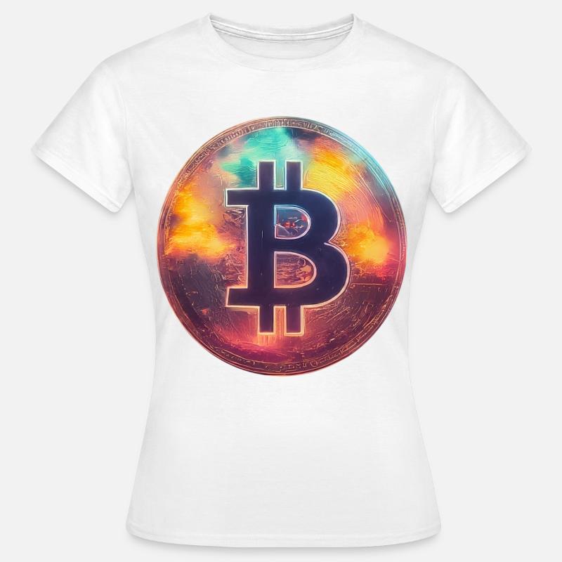 Spectacular Bitcoin - Women's T-Shirt - white