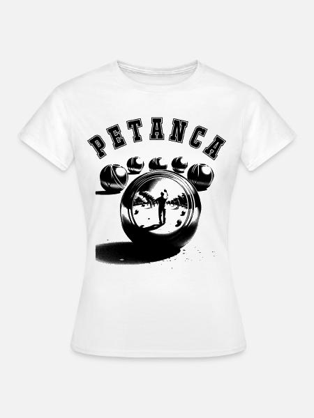 PETANCA - Frauen T-Shirt - Weiß