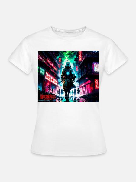 city apocalyptic - Frauen T-Shirt - Weiß