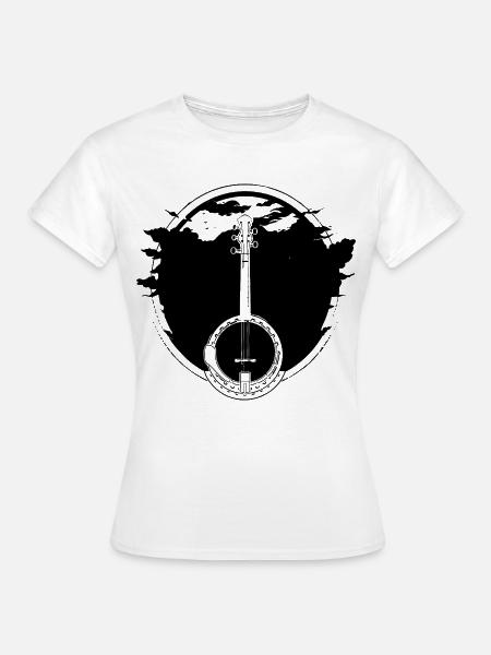 Banjo - Frauen T-Shirt - Weiß