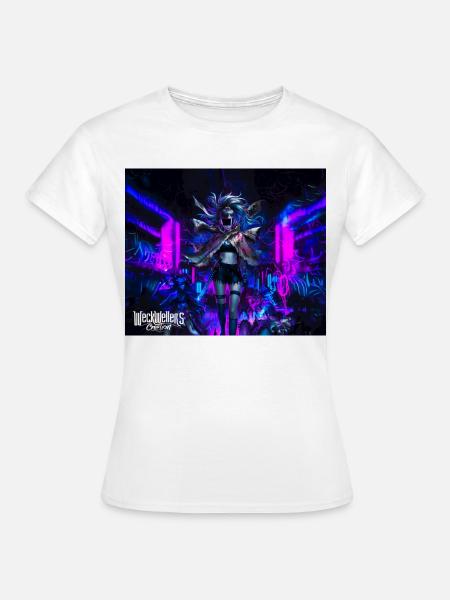 graffiti punk anime - Frauen T-Shirt - Weiß
