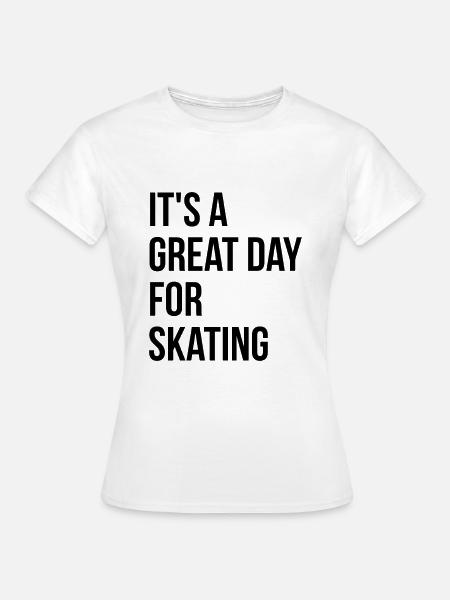 Skateboard Skateboard Skateboard - Frauen T-Shirt - Weiß