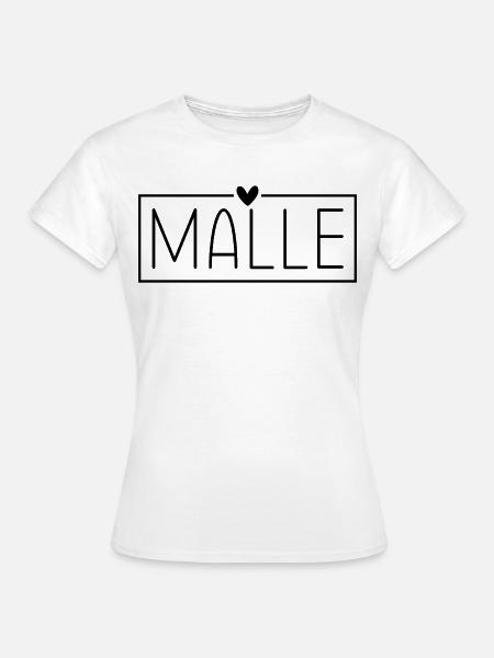Mallorca Malle - Frauen T-Shirt - Weiß