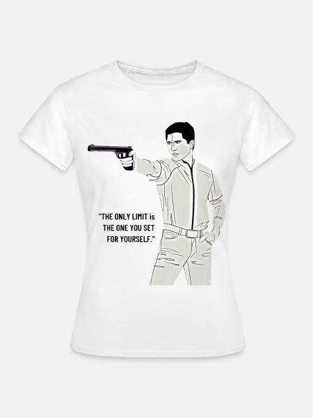 Klassische Inspirationsillustration - Frauen T-Shirt - Weiß