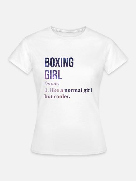 Boxen Boxen Boxen - Frauen T-Shirt - Weiß