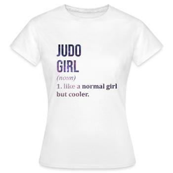 Judo Judo - T-shirt Femme - blanc - Devant - AI Model Female 172 dark (172cm)