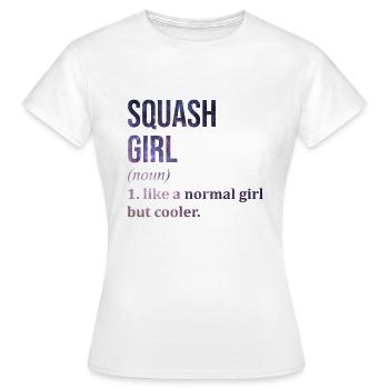Squash Squash Squash - Women's T-Shirt - white - Front - AI Model Female 172 dark (172cm)