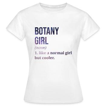 Botanik Botanik Botanik - Frauen T-Shirt - Weiß - Vorne - AI Model Female 172 dark (172cm)