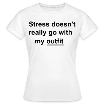 Trend Statement - Women's T-Shirt - white - Front - AI Model Female 172 dark (172cm)