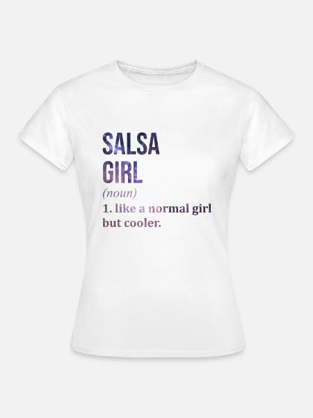 Salsa Salsa Salsa - Frauen T-Shirt - Weiß