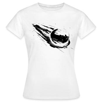 Boule de bowling - T-shirt Femme - blanc - Devant - AI Model Female 172 dark (172cm)