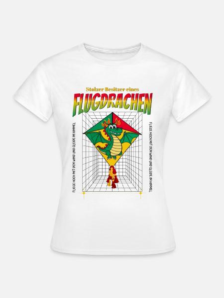 Flugdrachen Besitzer - Frauen T-Shirt - Weiß