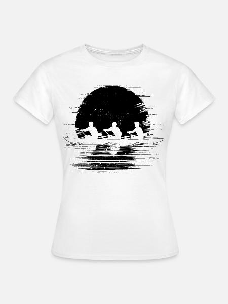 Ruderteam - Frauen T-Shirt - Weiß