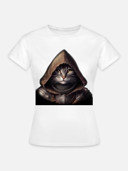 Kater Ritter - Frauen T-Shirt - Weiß