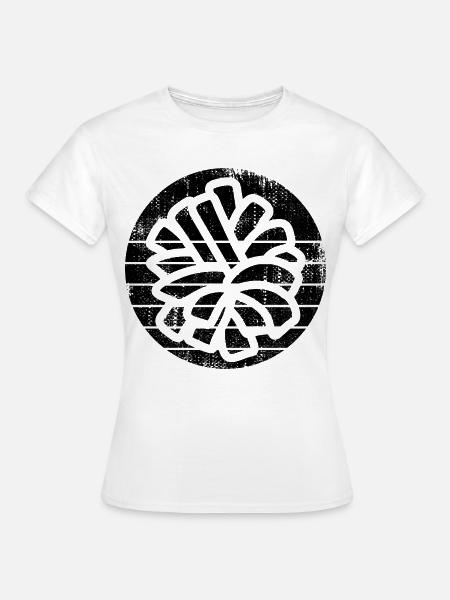 Cheerleader Pompons Skizze - Frauen T-Shirt - Weiß