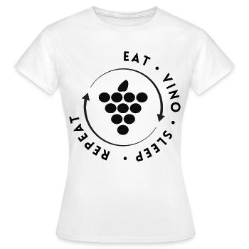 Bacchus Erbe - Frauen T-Shirt - Weiß - Vorne - AI Model Female 172 dark (172cm)