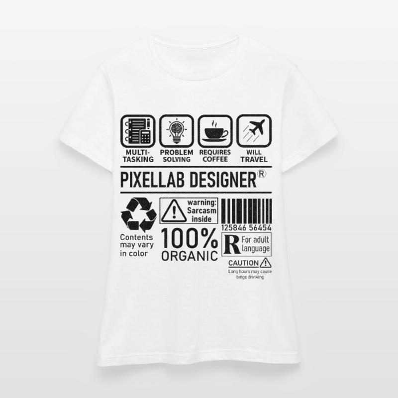 Pixellab Designer multi tasking problem solving Women's T-Shirt