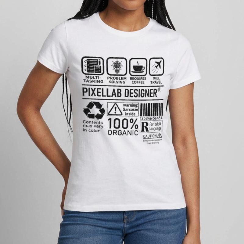 Pixellab Designer multi tasking problem solving Women's T-Shirt