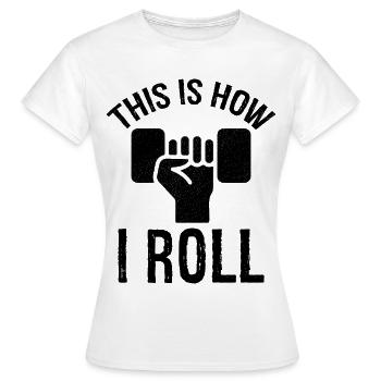 so ticke ich Athletic Director Athletic - Frauen T-Shirt - Weiß - Vorne - AI Model Female 172 dark (172cm)