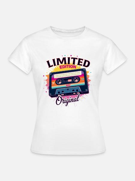 Limitierte Originalkassette 1992 - Frauen T-Shirt - Weiß