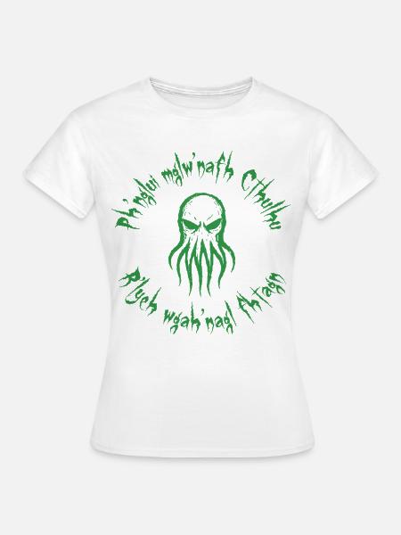 Das Erwachen von Cthulhu 2 - Frauen T-Shirt - Weiß