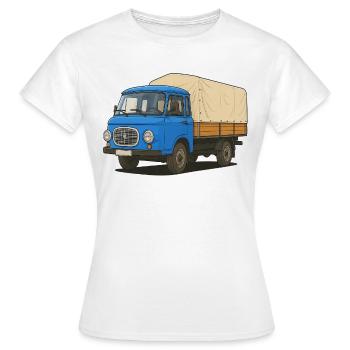 Plateau Est - T-shirt Femme - blanc - Devant - AI Model Female 172 dark (172cm)
