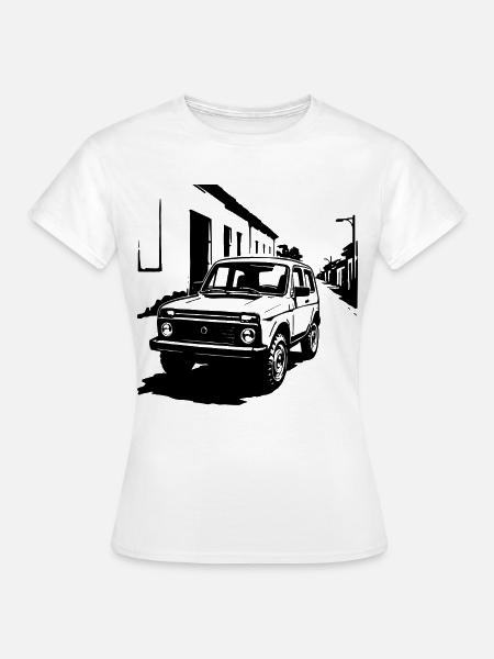 Offroad-Legende Klassik - Frauen T-Shirt - Weiß