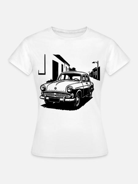 Retro-Klassiker 403 - Frauen T-Shirt - Weiß