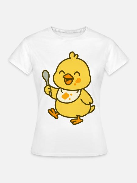 Futtern fürs Leben - Frauen T-Shirt - Weiß