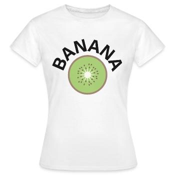 CRAZY FRUITS Kollektion - Frauen T-Shirt - Weiß - Vorne - AI Model Female 172 dark (172cm)
