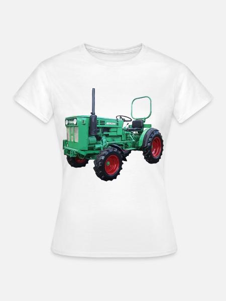 Kultiger A45 Traktor - Frauen T-Shirt - Weiß