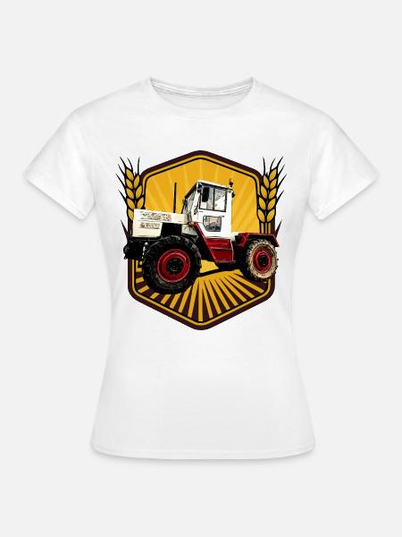 Kraftpaket auf Rädern - Frauen T-Shirt - Weiß