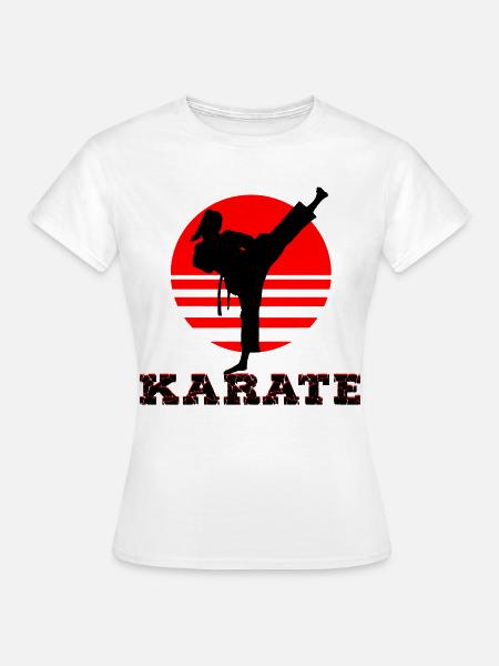 Karate - Frauen T-Shirt - Weiß