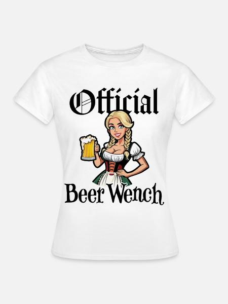 Offizielle Bierfrau - Frauen T-Shirt - Weiß
