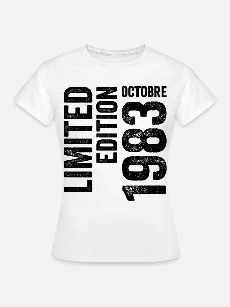 1983  - Frauen T-Shirt - Weiß