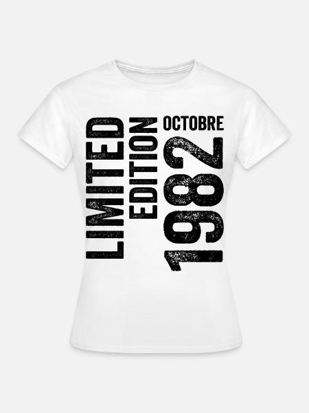 1982 - Frauen T-Shirt - Weiß
