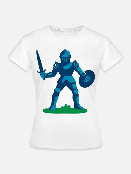 Wächter des Ritterwegs - Frauen T-Shirt - Weiß
