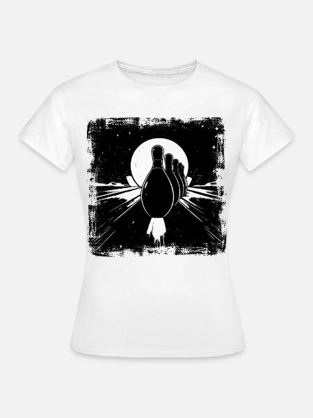 Bowling - Frauen T-Shirt - Weiß