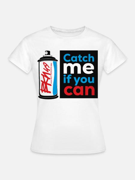 SprayCan Escape - Frauen T-Shirt - Weiß