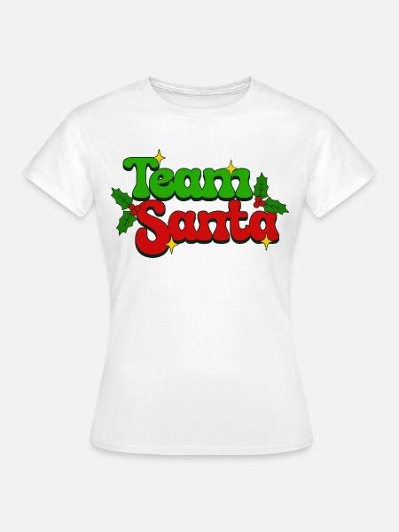Weihnachtsmann Geschenkidee für festliche Stimmung - Frauen T-Shirt - Weiß