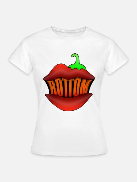 bottom - Frauen T-Shirt - Weiß