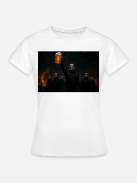 Was trinken wir? - Frauen T-Shirt - Weiß