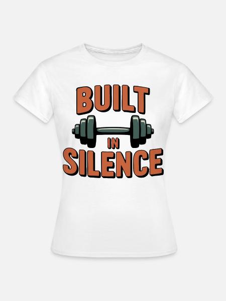 Eingebaute Stille - Frauen T-Shirt - Weiß